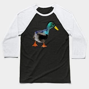 Watercolor duck Baseball T-Shirt